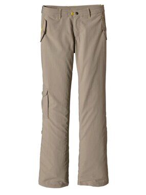 NWT Patagonia Women's Byway Pants Driftwood Beige Active Hiking Capri Travel 10